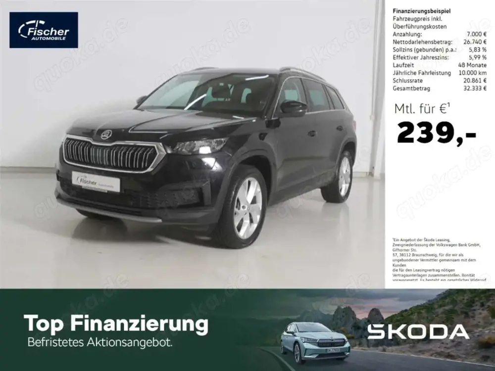 Skoda Kodiaq 2.0 TDI Style DSG 7-Sitze/AHK/LED/NAV/ACC