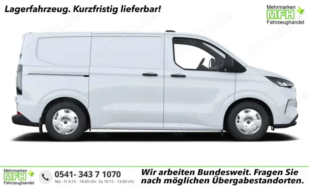 Ford Transit Custom Trend 320L1 LED LadeP AHKVorb 3-S 110 kW (150 P...
