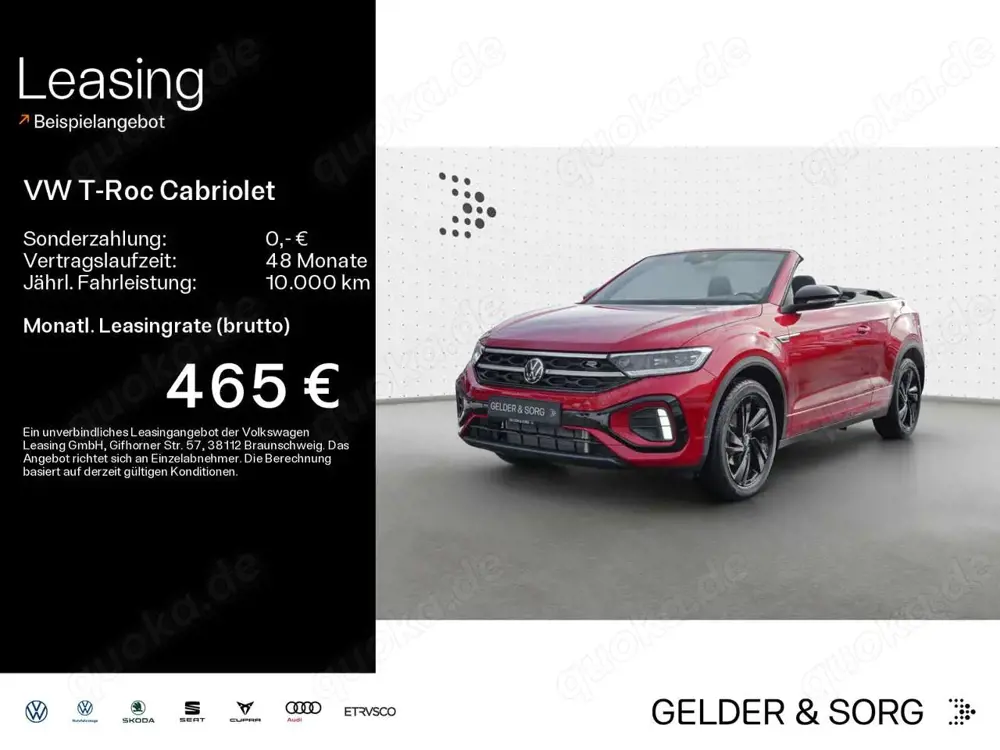 Volkswagen T-Roc R-Line 1.5 TSI Stand*RFK*AHK*ACC