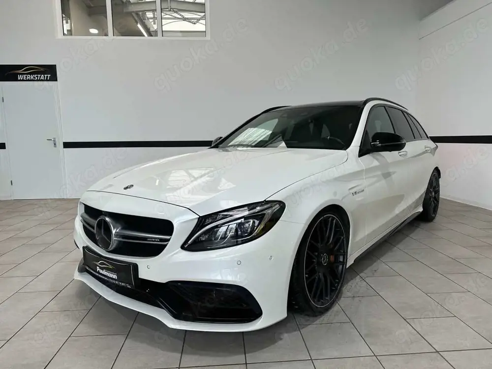 Mercedes-Benz C 63 AMG T-Modell S Navi*Leder*LED*HUD*Keramik*Burmester