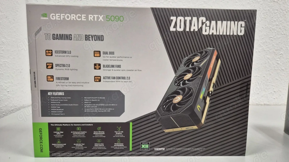 Zotac Gaming GeForce RTX 5090 Solid, 32GB