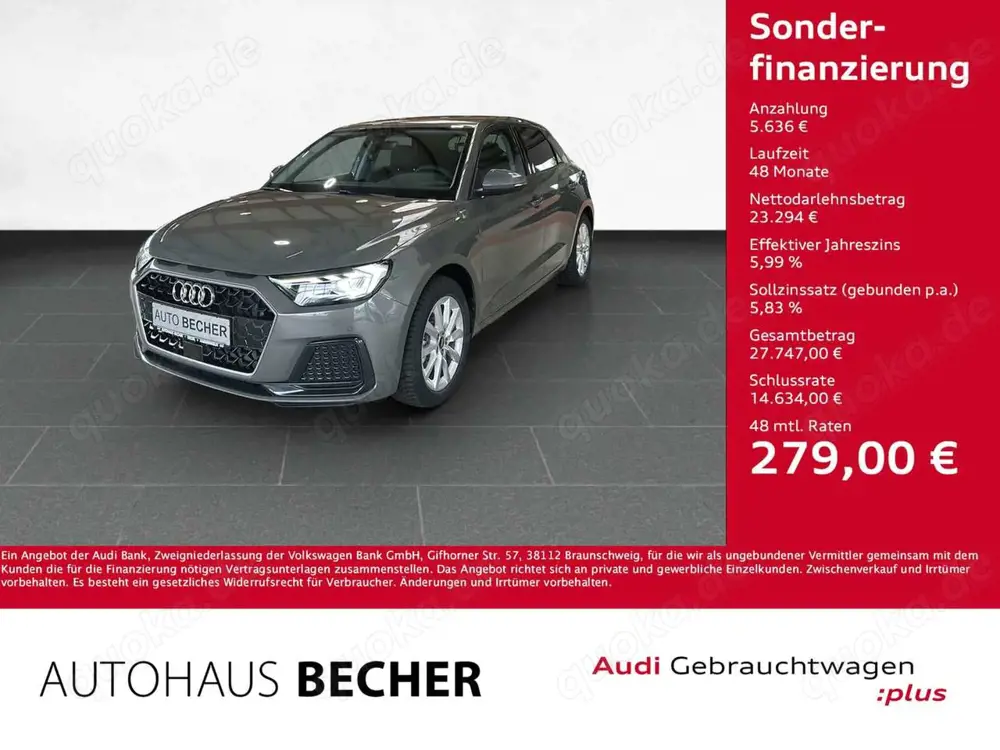 Audi A1 Sportb advanced 30 TFSI S tronic /CarPlay/LED