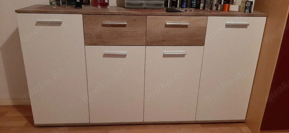 Kommode in weiß und braun (beide 150  VB)