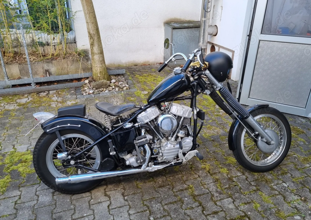 Harley Davidson Panhead Starrahmen