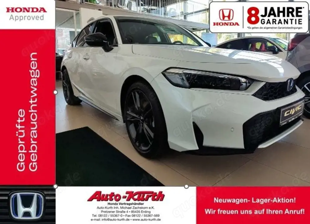 Honda Civic Civic e:HEV 2.0 Hybrid Sport FACELIFT'26-8Jahre GA