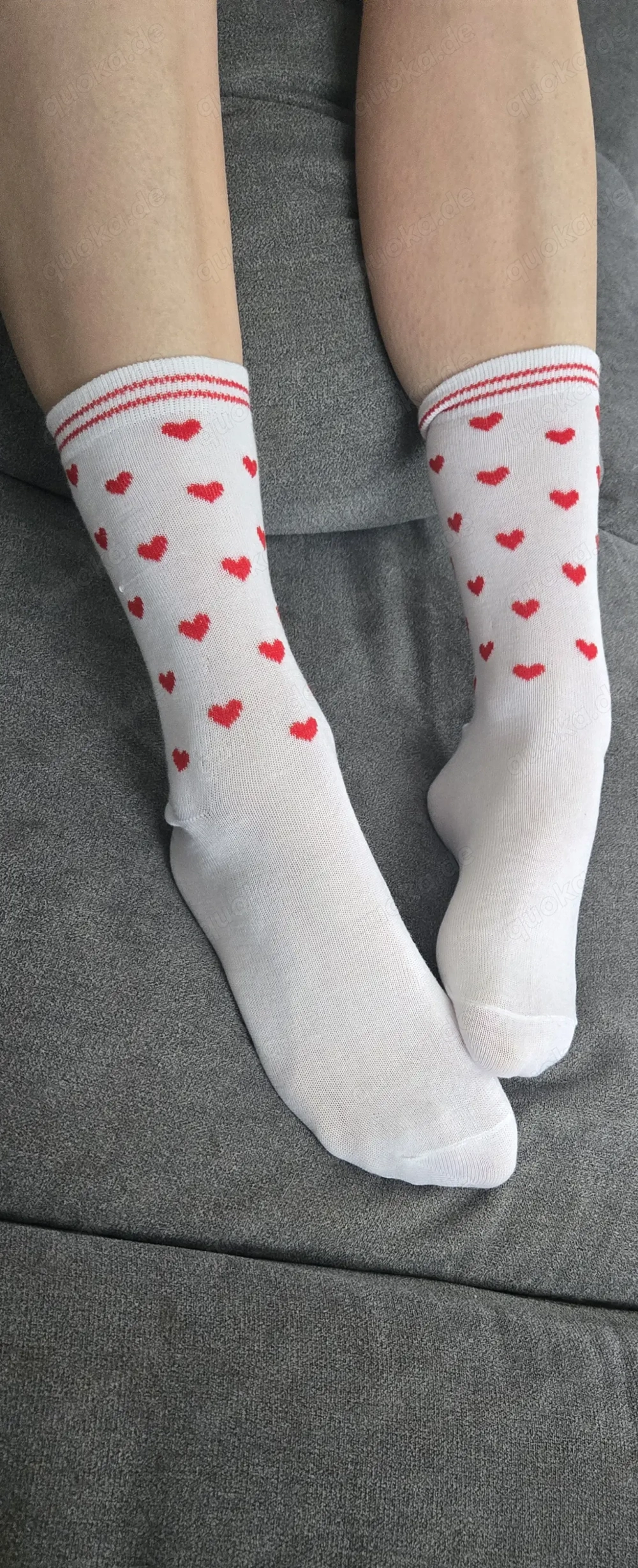 Getragene Socken 