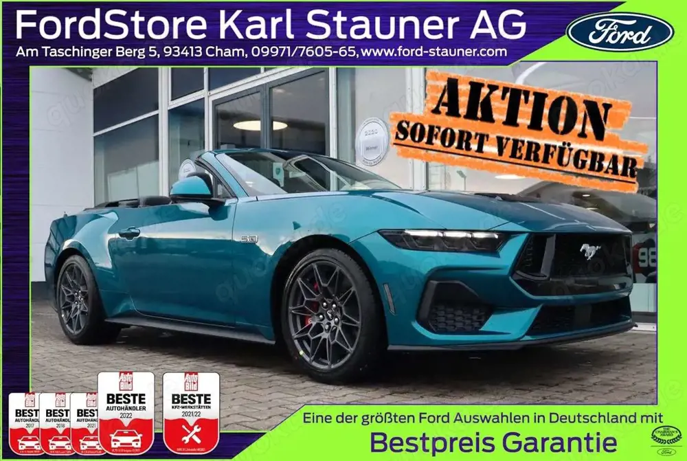 Ford Mustang GT Convertible MagneRide 4,99% FIN*