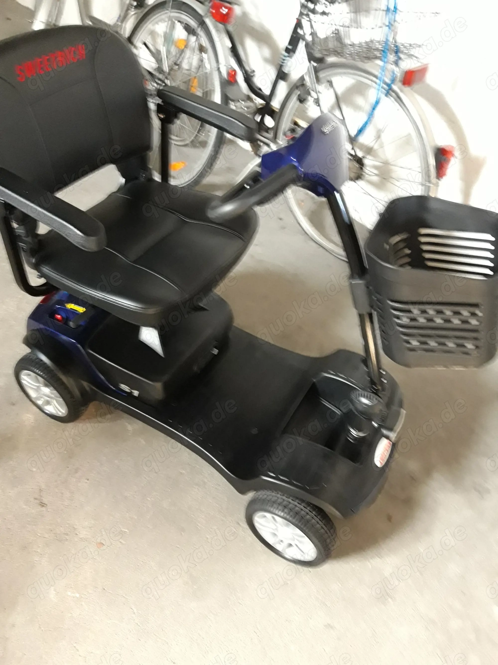 Elektroscooter, klappbar mit 4 Rädern, nicht nur für Senioren