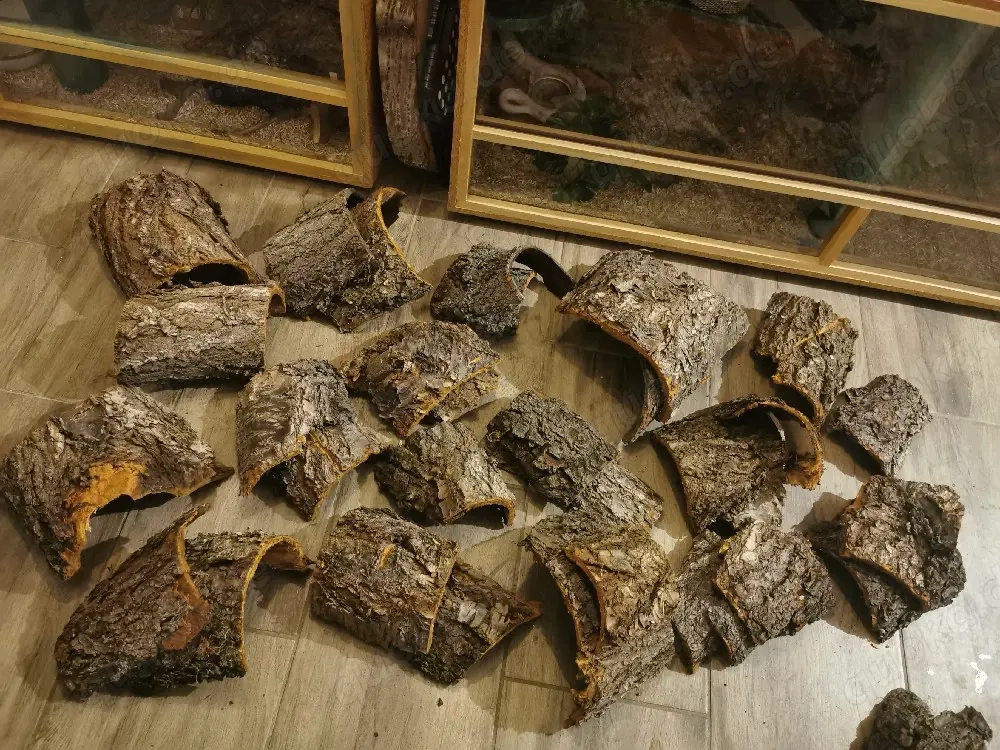 Rinde  Kirsch Rinde DEKO Verstecke Natur Unterschlupf Höhle 