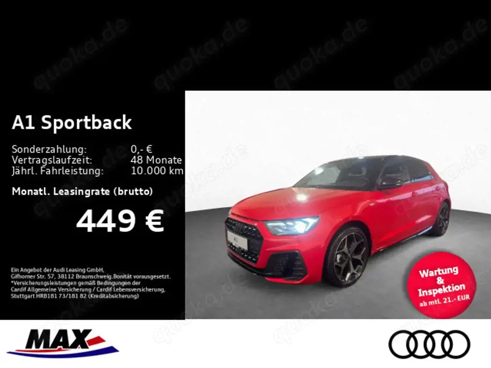 Audi A1 S-LINE 35 TFSI S tronic NAVI+LED+ST