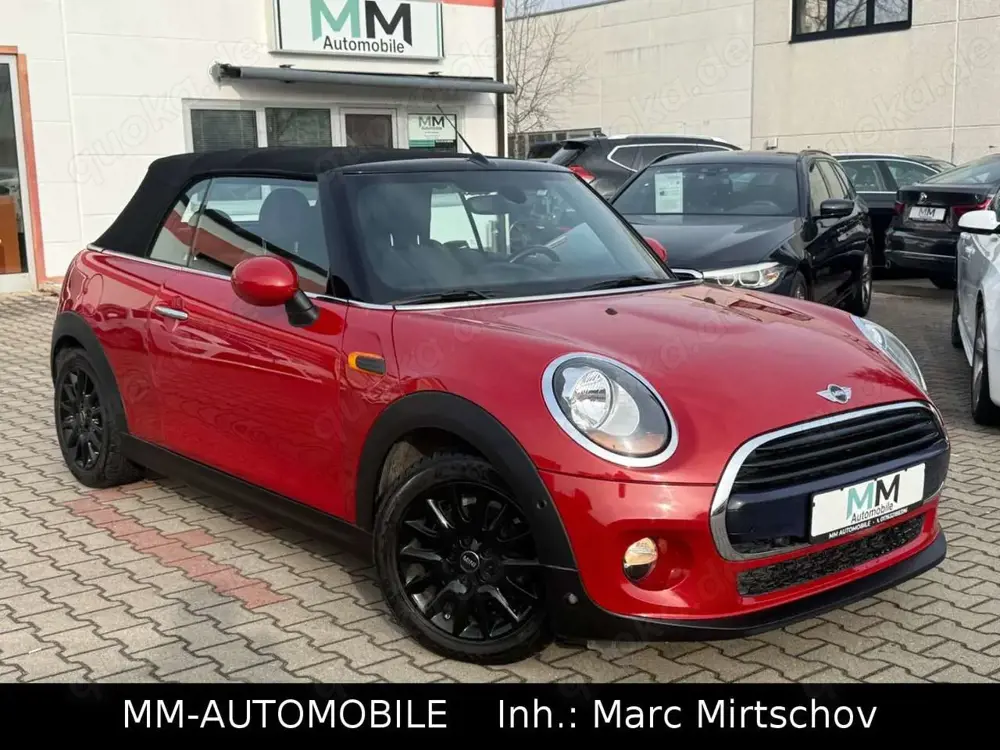 MINI Cooper Cabrio-LEDER-KAMERA-SHZ-LED-SPORTSITZE