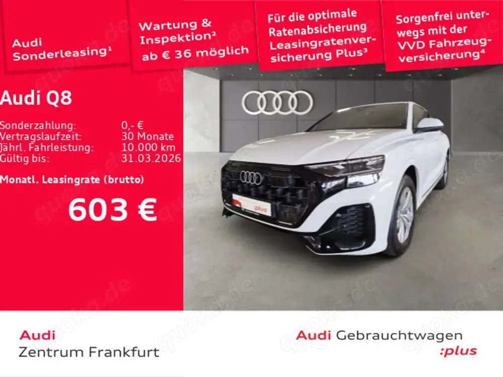 Audi Q8 45 TDI quattro tiptronic Matrix-LED HuD air s