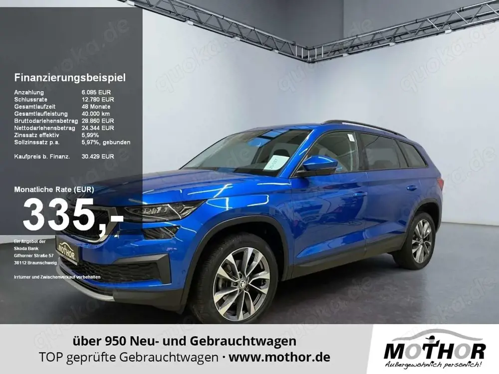 Skoda Kodiaq Tour 1.5 TSI 4xSitzheizung Rückfahrkamera