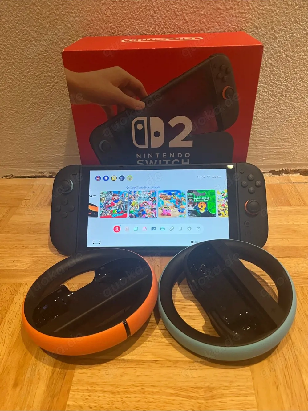 Nintendo Switch 2 mit OVP und Rechung 