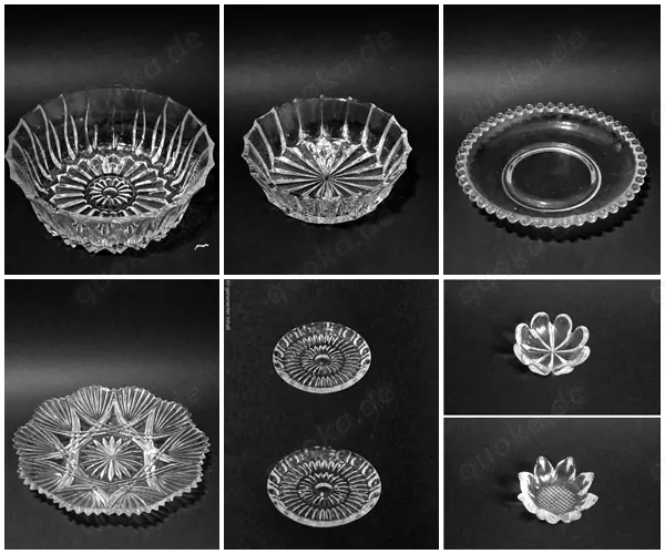  Glas Schüsseln Schalen in verschiedene Größen