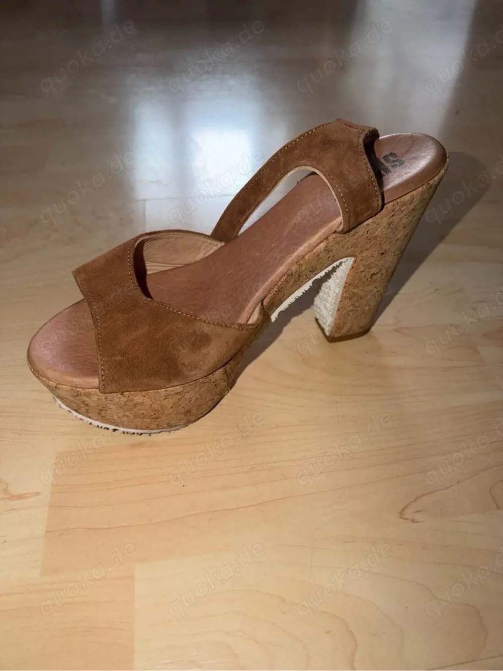 Braune Korksandalen Gr.39 