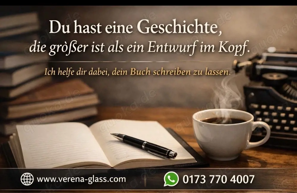 Schreine jetzt Dein eigenes Buch mit meiner Hilfe