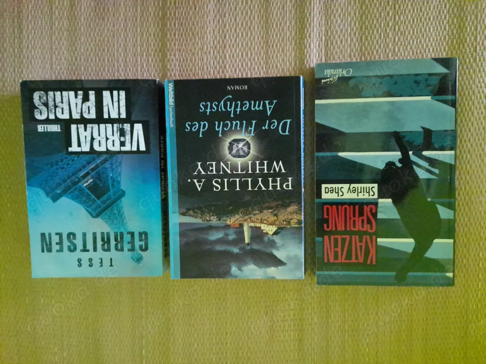 3x  Krimi Thriller   3     pro Buch. EINZELKAUF MÖGLICH