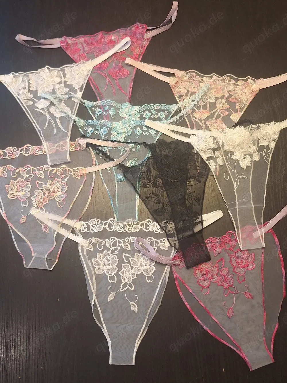 Heiße sexy getragene Dessous 