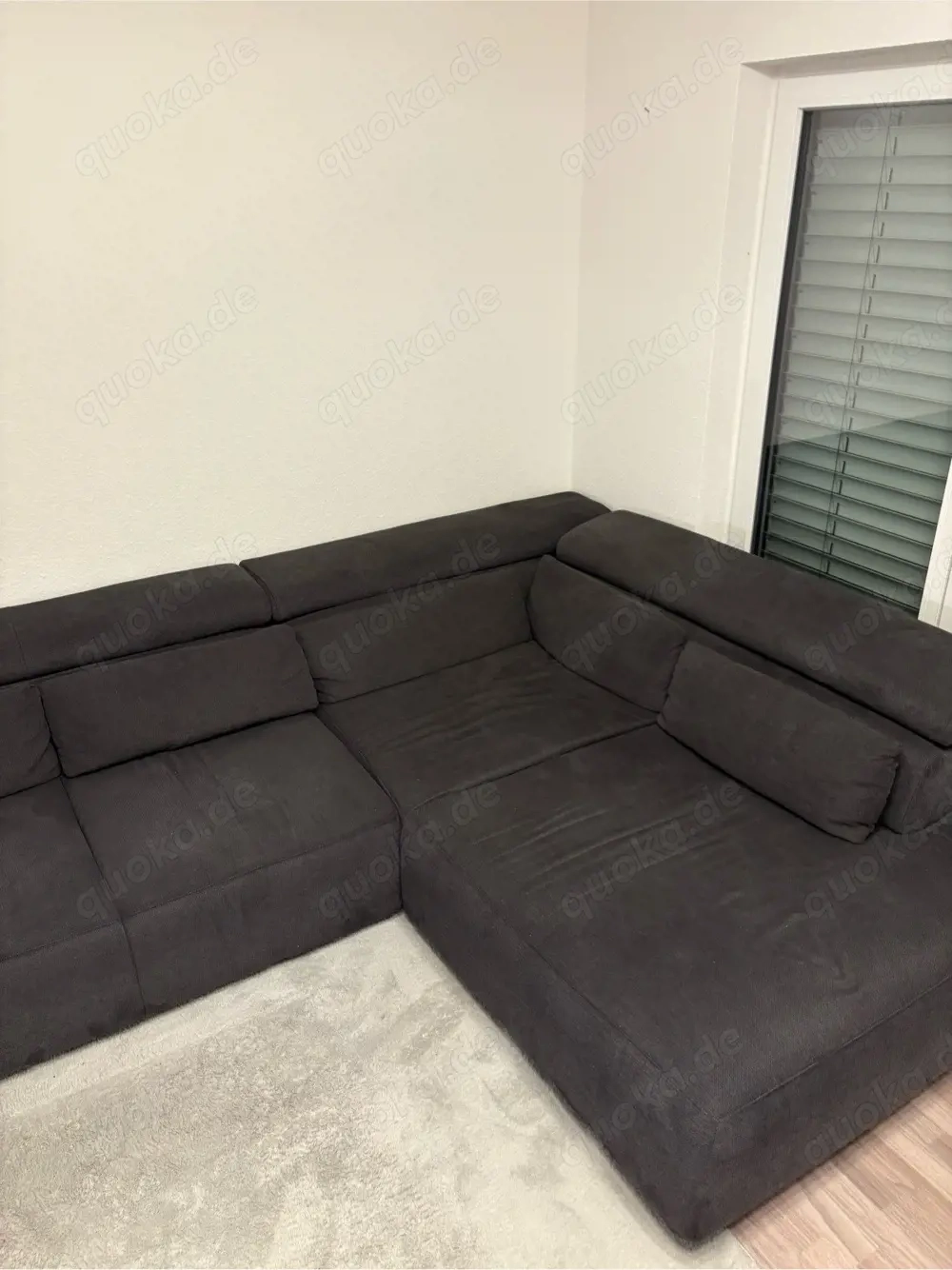 Wohnzimmercouch in L-Form