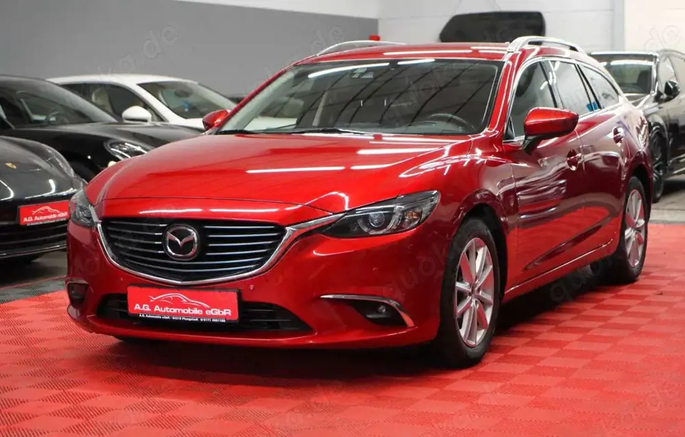 Mazda 6 2.2d Aut. Kombi Sports-Line *1.Hand*Head-Up*