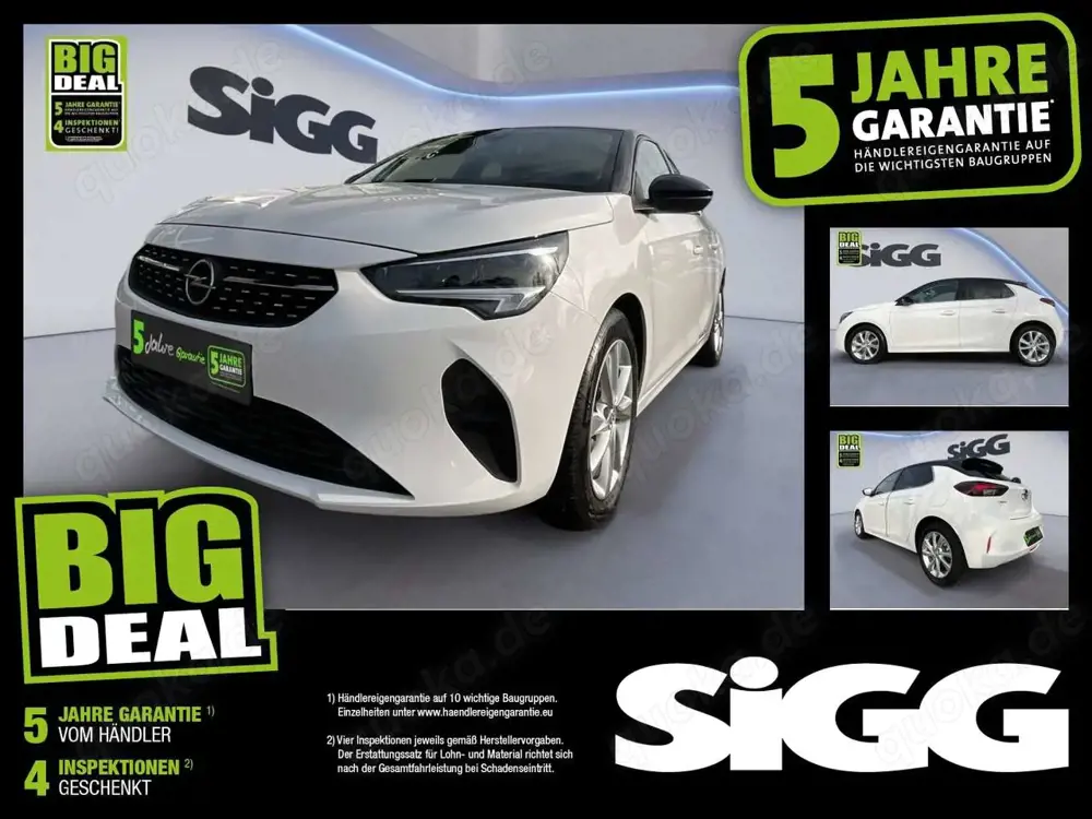 Opel Corsa F 1.2  Elegance Klima, Rückfahrkamera