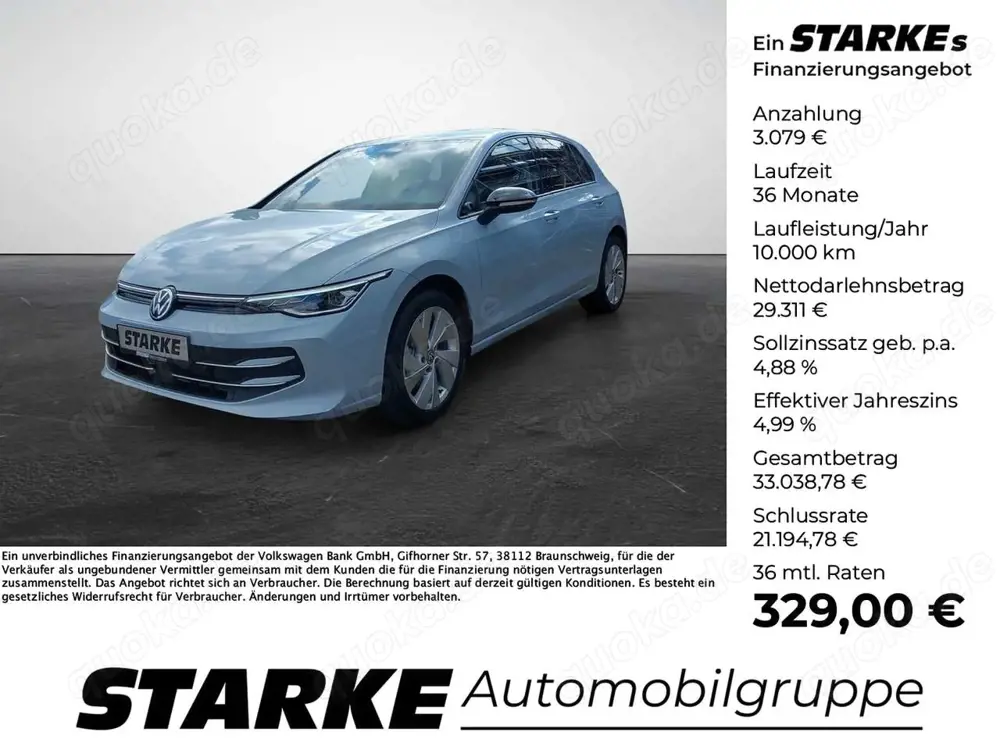 Volkswagen Golf 1.5 eTSI DSG Energy