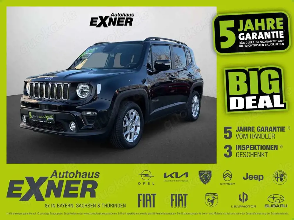 Jeep Renegade 1.3 Plug-In Hybrid LIMITED Navi, Klima,