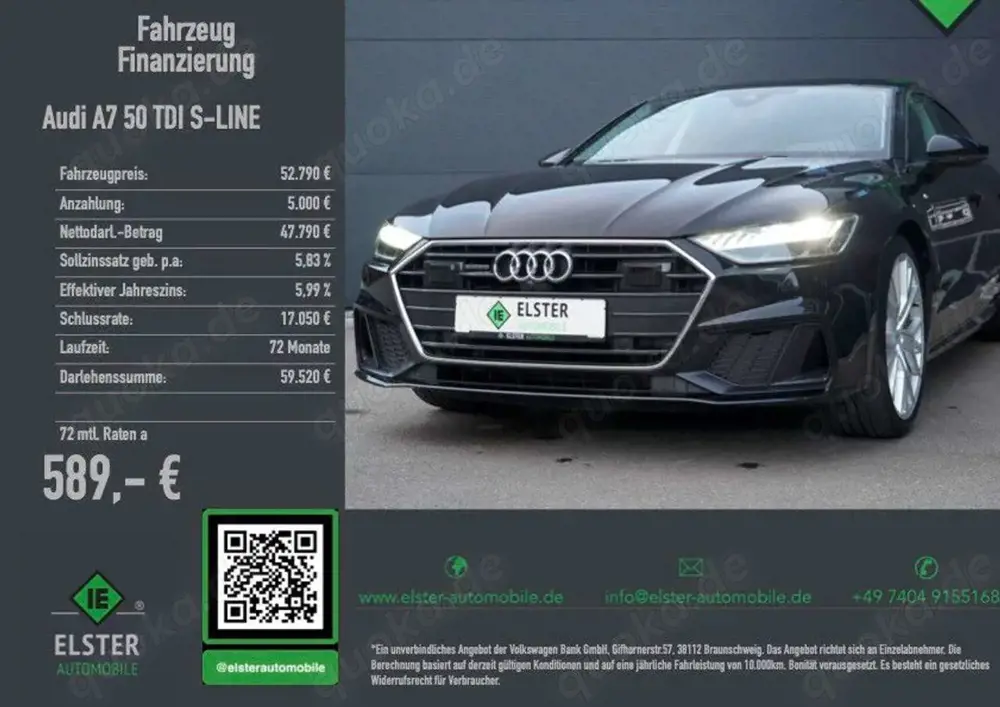 Audi A7 Sportback 50 S Line TDI qu,Matrix,STH,BangOl