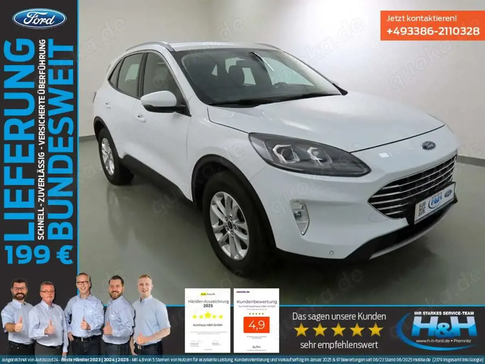 Ford Kuga 2.5 Plug-in-Hybrid Titanium LED+Head-UP+AHK