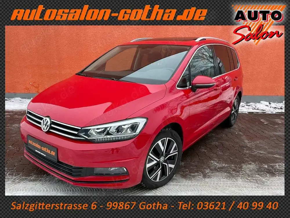 Volkswagen Touran DSG Comfortline LED+NAVI PANO CAM 1.Hand