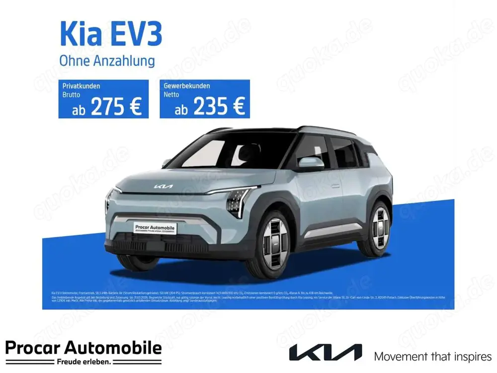 Kia Others EV3 | Innovation Unterwegs | frei konfigurierbar