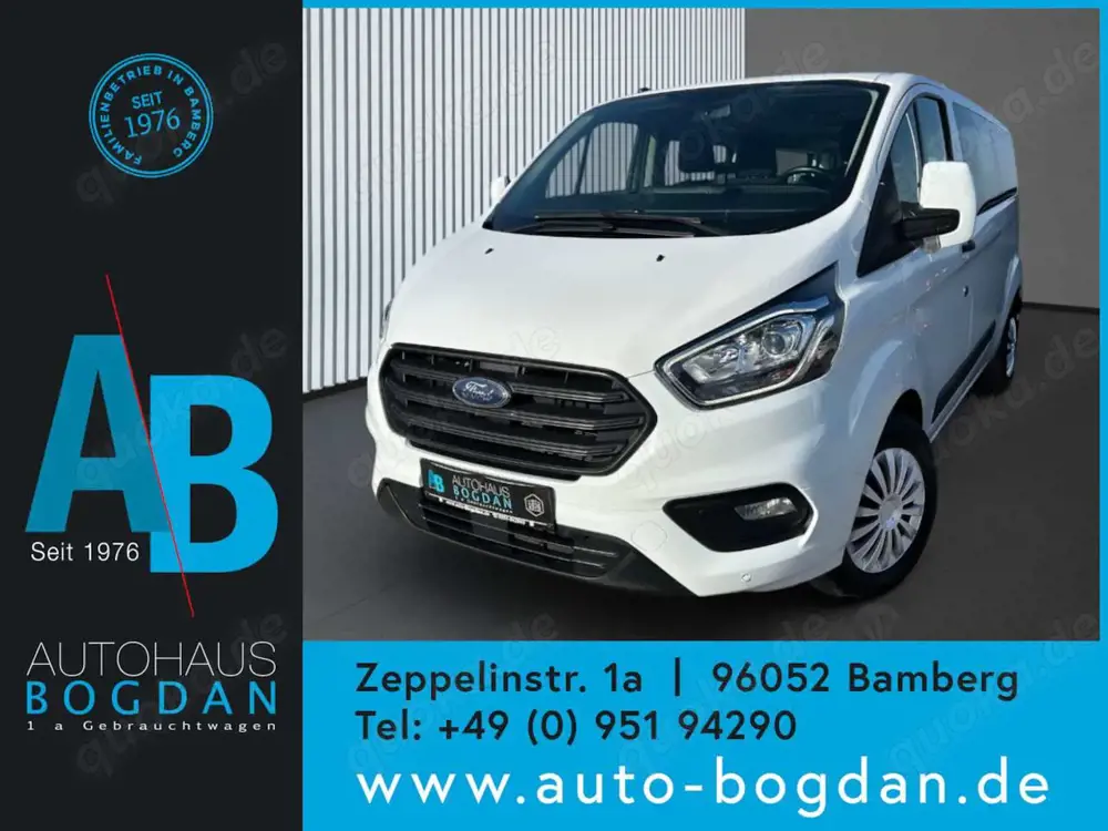 Ford Tourneo Custom 320 L2 9 Sitzer*AHK*PDC*SHZ*hzb.Frontscheibe