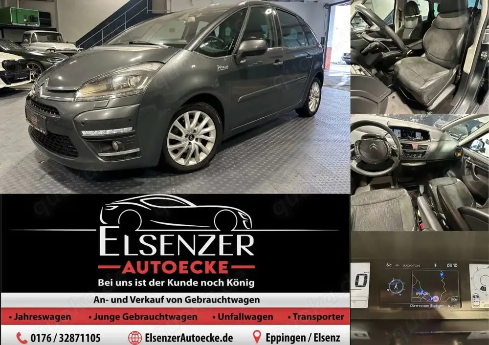 Citroen C4 Picasso Exclusive#DigitalTacho#PDC#Sitzheizun