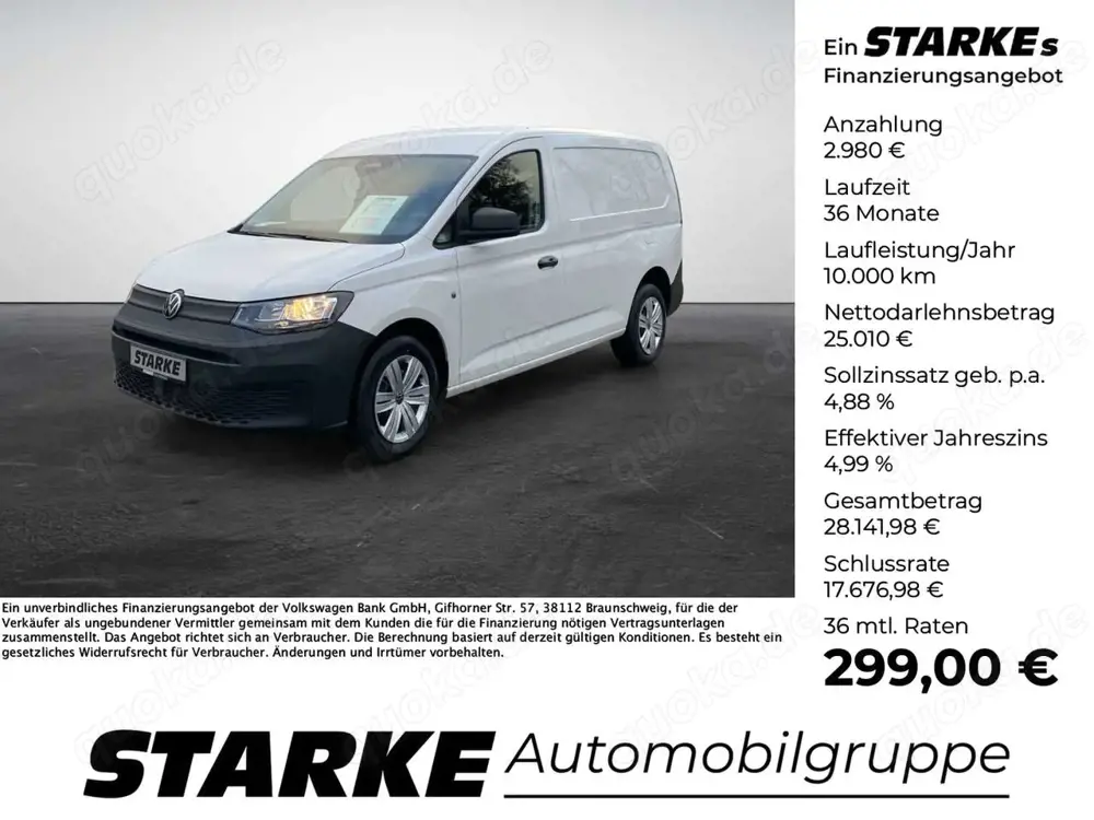 Volkswagen Caddy Maxi Cargo 2.0 TDI Kasten lang