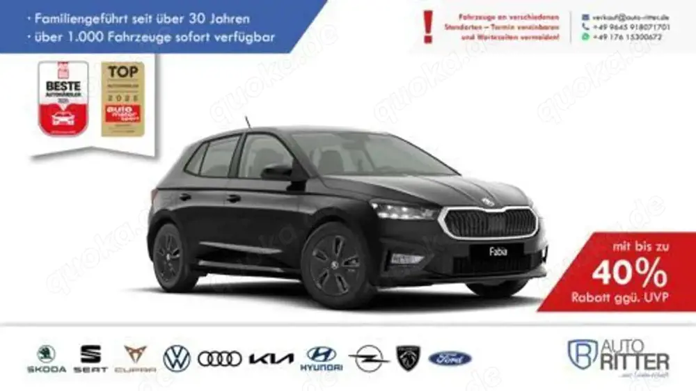 Skoda Fabia Selection AHK|RFK|LED|Carplay|Klima|PDC...