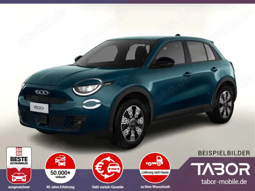 Fiat 600 Hybrid ICON SHZ 2xPDC Kam Nav Keyl UVP-22%*