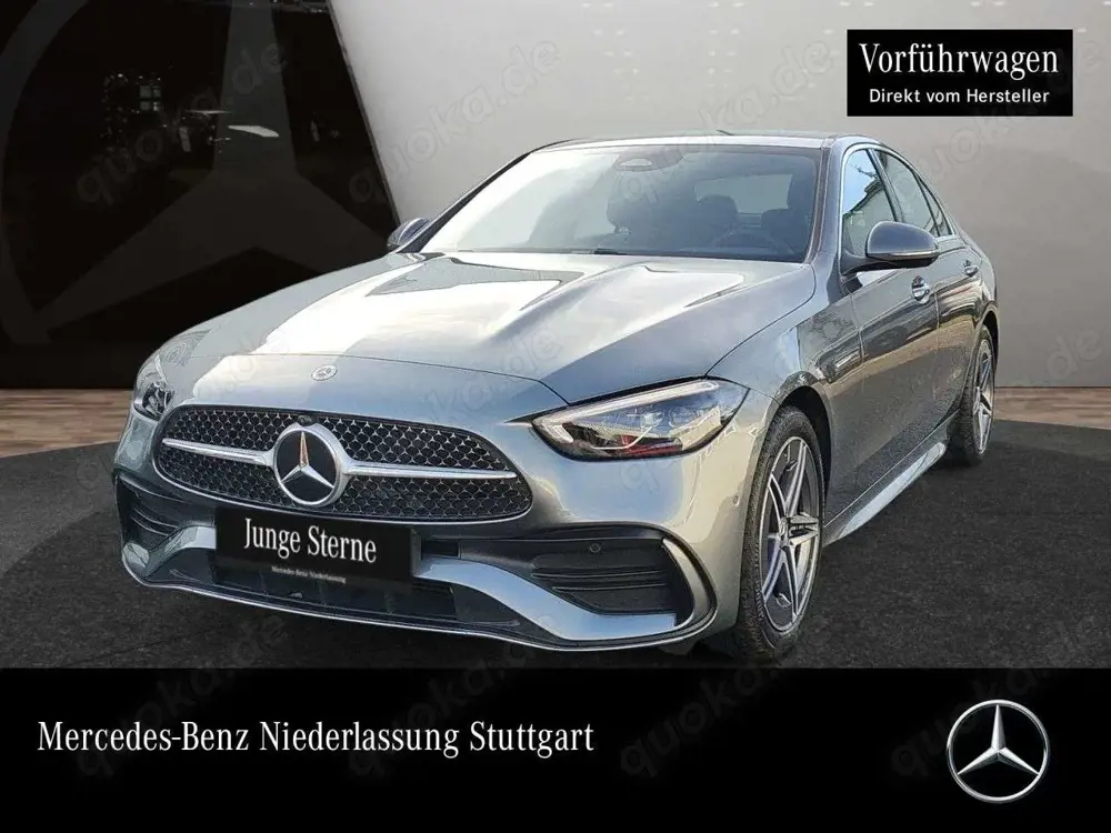 Mercedes-Benz C 200 AMG+360+AHK+LED+TOTW+KEYLESS+9G