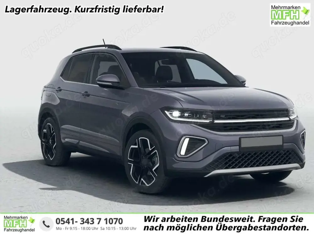 Volkswagen T-Cross R-Line 1.0 TSI DSG AHK*Android Auto*SHZ*Matrix-...