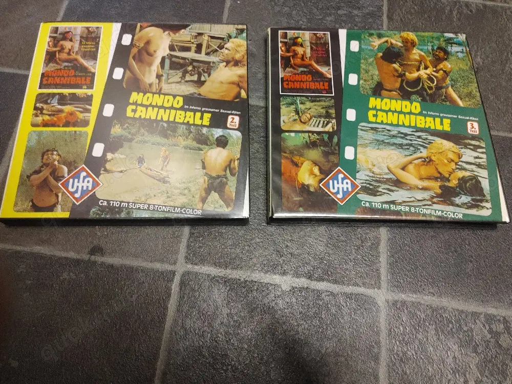  Rarität Mondo. Cannibale teil 2 und 3 original eingeschweißt 