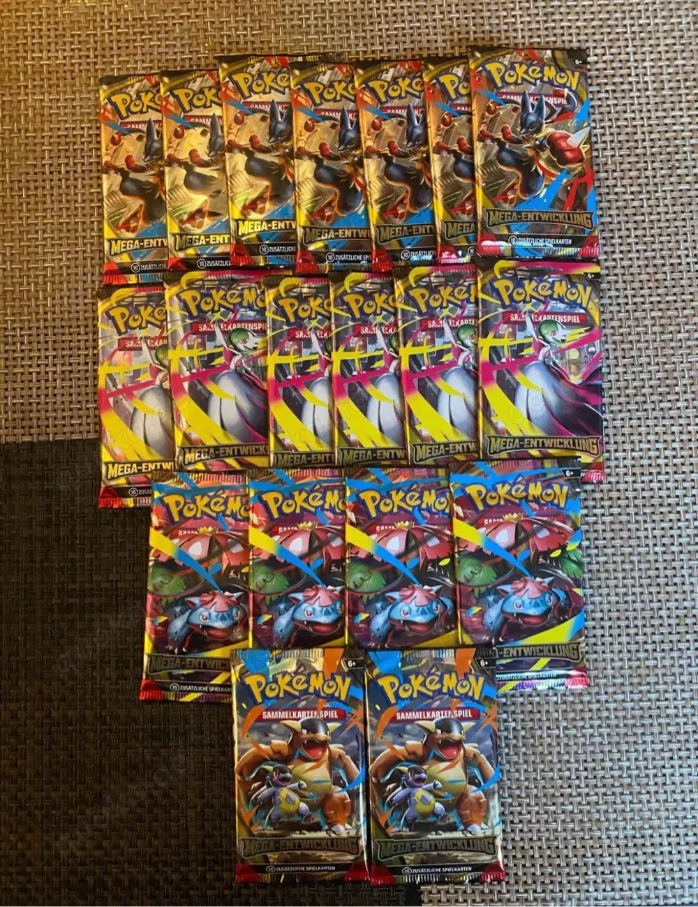 Pokemon Booster ,,Mega Entwicklung" ovp