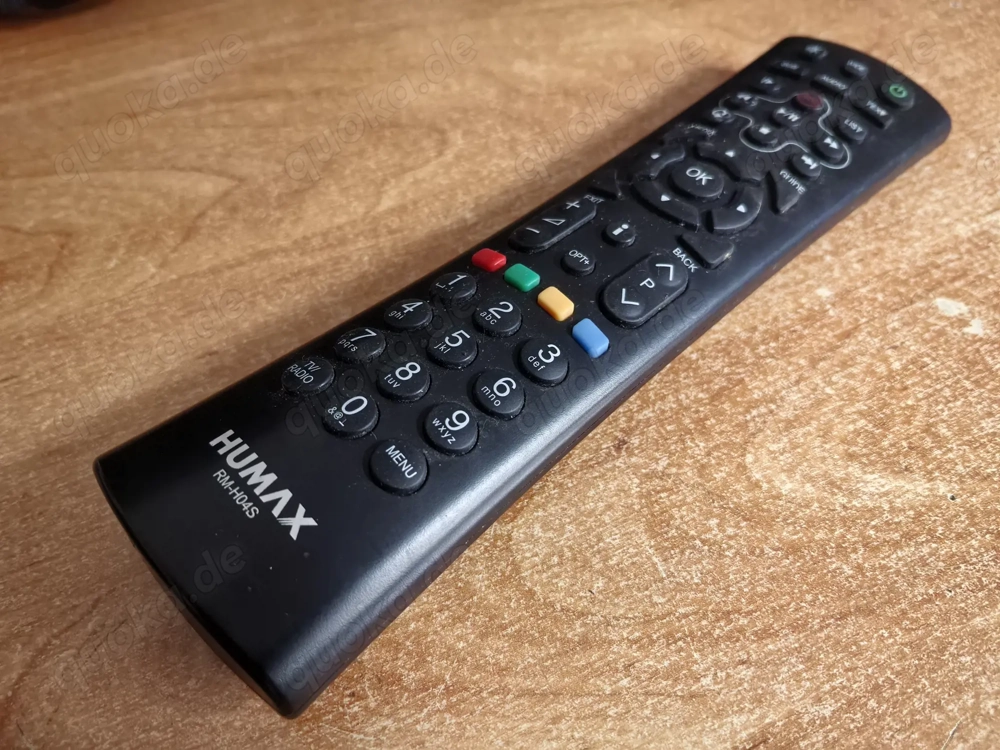 Original HUMAX RM-H04S Fernbedienung für HD Sat-Receiver