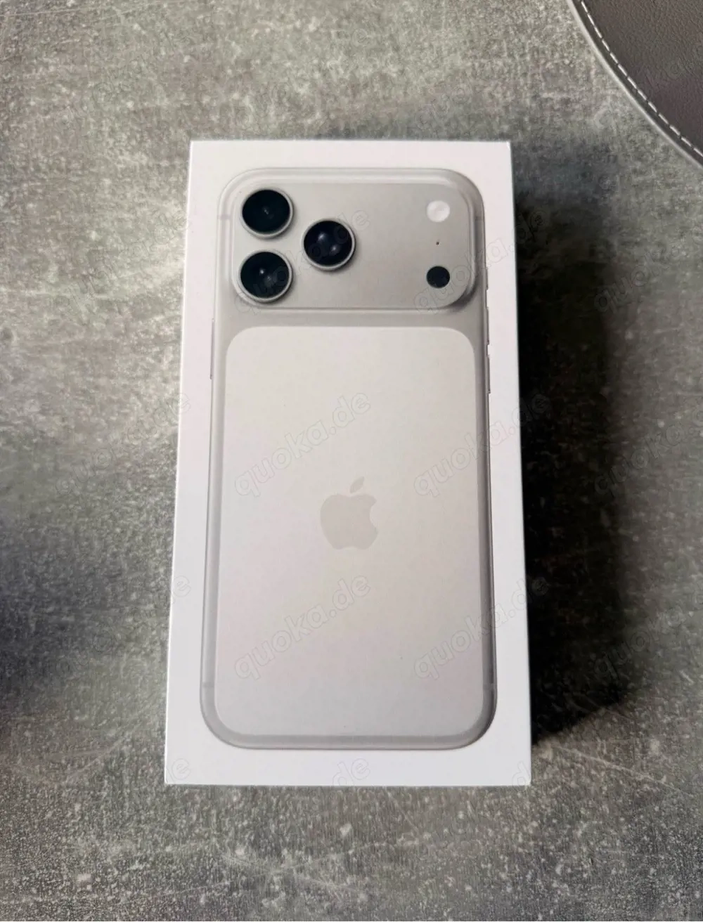 apple iphone 17 pro max silber neu ovp