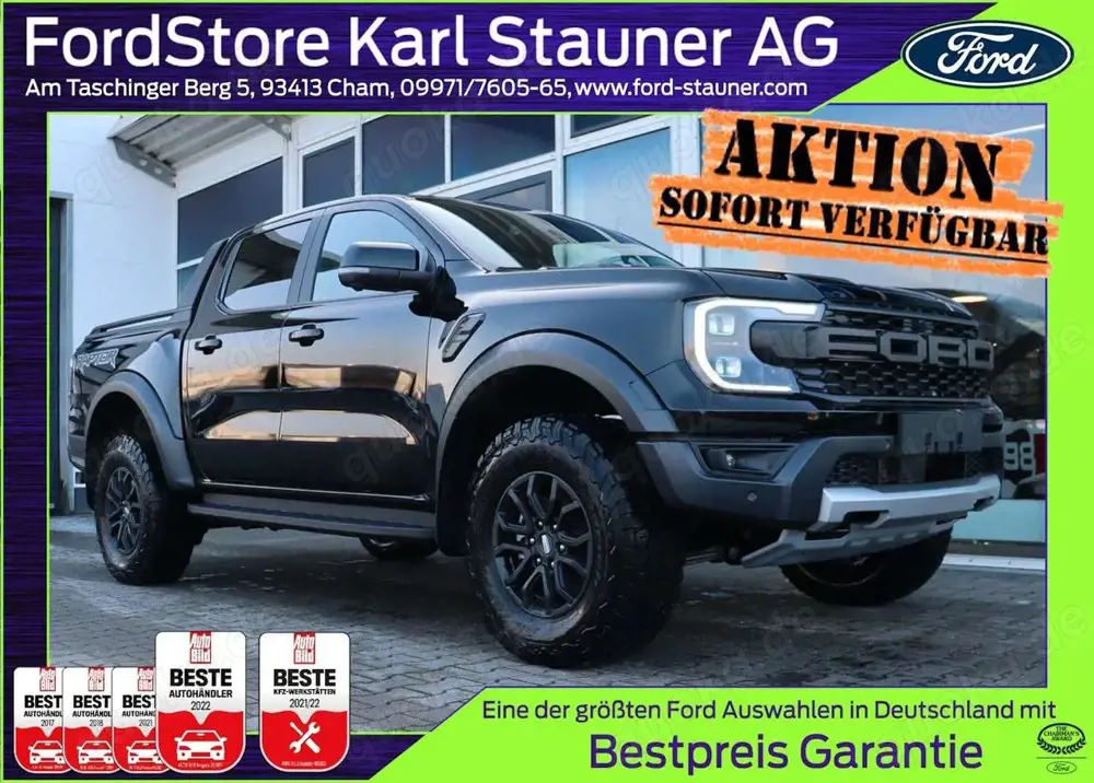 Ford Ranger Raptor DOKA 4x4 Raptor-Paket 0,0% FIN*