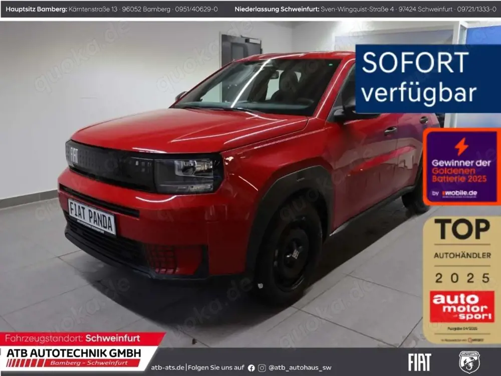 Fiat Grande Panda POP Hybrid 1.2 eDCT 110 PS Spurhalteass. PDC