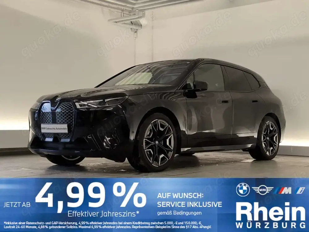 BMW iX xDrive50 Sportpaket Navi/Laser/AHK/360°/Pano Navi/