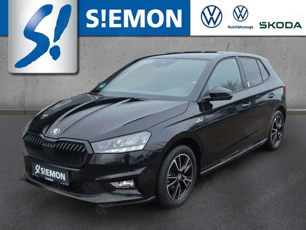 Skoda Fabia Monte Carlo 1.0 TSI PDCv+h Temp LED SHZ Apple CarP