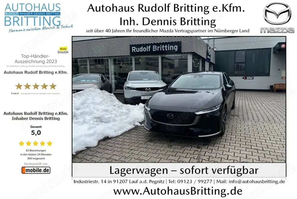 Mazda 6e EV Elektro 258PS Takumi Leder Weiß