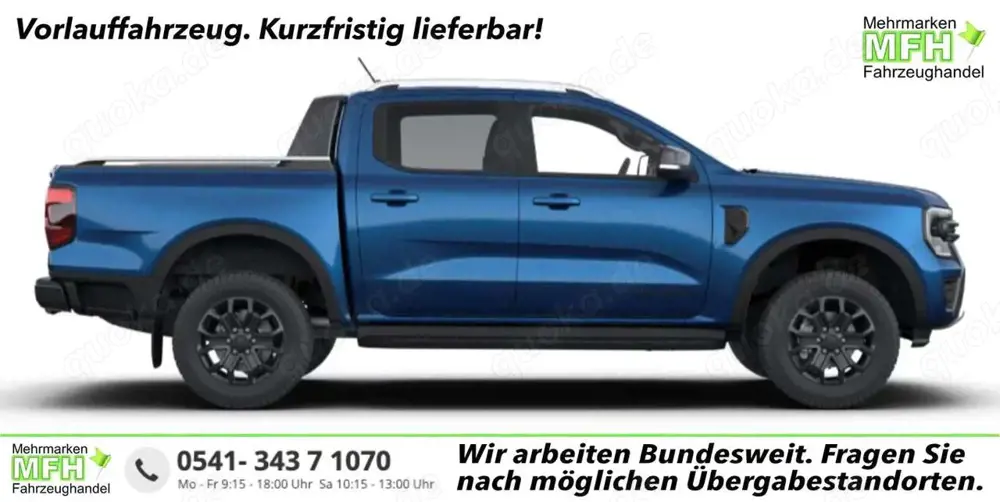 Ford Ranger Wildtrak DoKa AHK ACC LED SHZ Nav Kam 18Z 151 k...