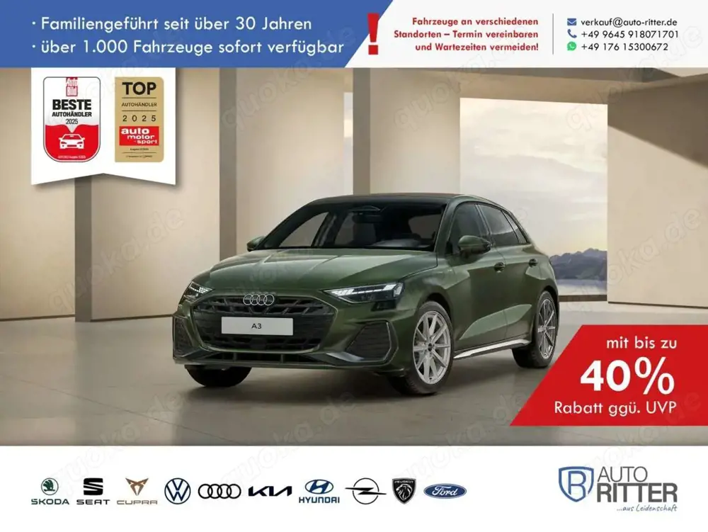 Audi A3 Sportback S line ACC|RFK|PANO|LED|Carplay|...